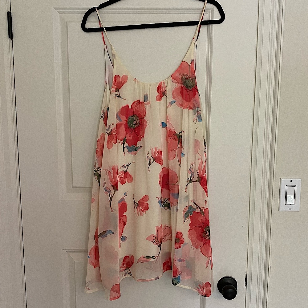 My Beloved Floral Mini Dress
